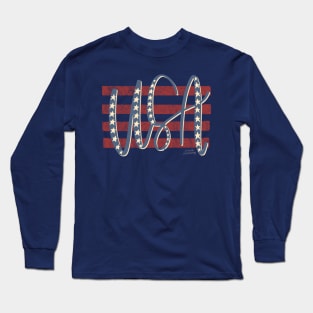 Stars and Stripes Long Sleeve T-Shirt